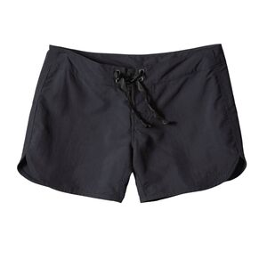 Patagonia Wavefarer Black Boardshorts with a 5-inch inseam, Womens Sz 8
